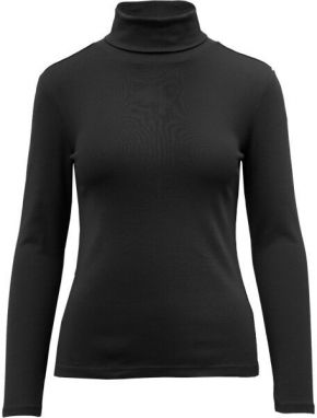 s.Oliver RL T-SHIRT LONG SLEEVE POLO NECK NOOS Tričko s dlhým rukávom, čierna, veľkosť