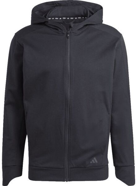 adidas YOGA BASE FZ HD Pánska športová mikina, čierna, veľkosť