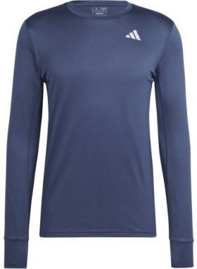 adidas OTR LONGSLEEVE Pánske tričko na behanie, tmavo modrá, veľkosť