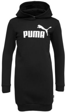 Puma ESS FL G Dievčenské šaty, čierna, veľkosť