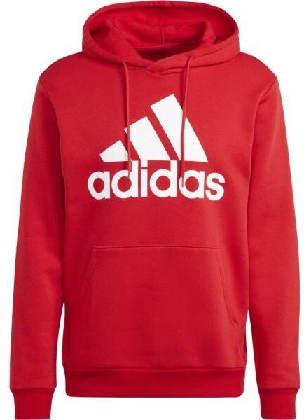 adidas BL FL HD Pánska mikina, červená, veľkosť XXL