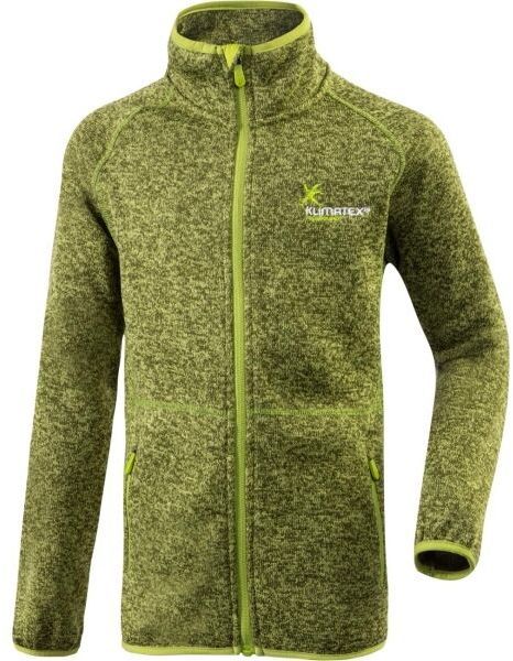Klimatex SEM JNR Detská mikina, zelená, veľkosť