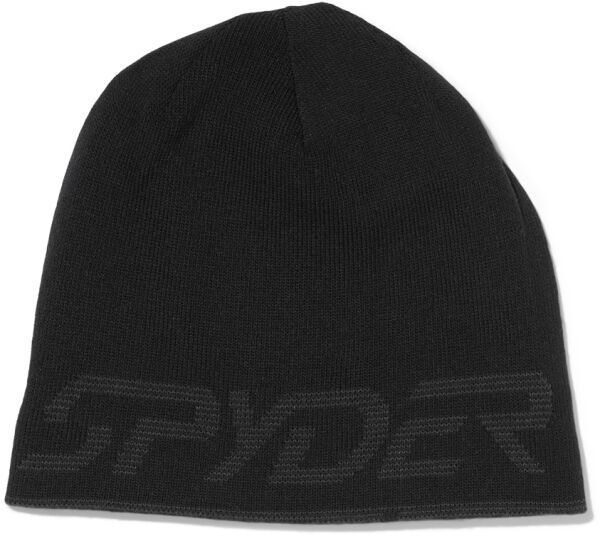 Spyder REVERSIBLE INNSBRUCK Pánska obojstranná zimná čiapka, čierna, veľkosť