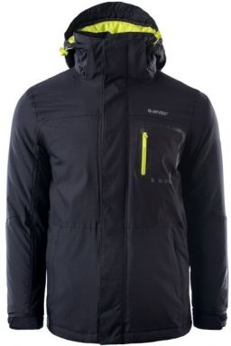Hi-Tec BICCO Pánska lyžiarska bunda, čierna, veľkosť XXXL