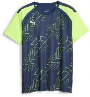 Puma TEAMLIGA GRAPHIC JERSEY Pánske futbalové tričko, modrá, veľkosť