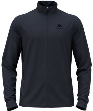 Odlo MID LAYER FULL ZIP BERRA Pánska mikina, čierna, veľkosť