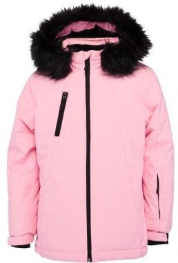 Lewro LANEY Dievčenská snowboardová bunda, ružová, veľkosť