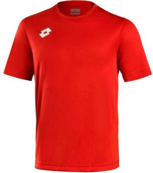 Lotto ELITE JR JERSEY PL Juniorský  futbalový dres, červená, veľkosť