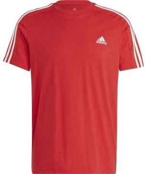 adidas 3S SJ T Pánske tričko, červená, veľkosť