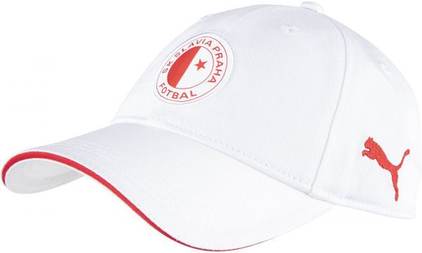 Puma TEM CAP BLK SLAVIA PRAGUE Šiltovka, biela, veľkosť UNI
