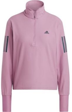 adidas OTR 1/2 ZIP W Dámska bežecká mikina, fialová, veľkosť