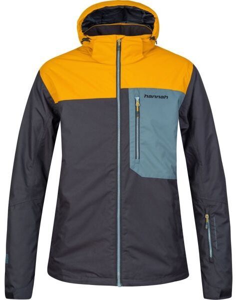 Hannah NECOLA Pánska lyžiarska bunda, čierna, veľkosť XXXL