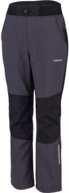 Lewro NORAY Chlapčenské softshellové nohavice, tmavo sivá, veľkosť