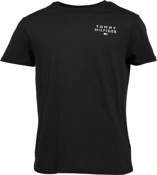 Tommy Hilfiger TH ORIGINAL-CN SS TEE LOGO Pánske tričko, čierna, veľkosť