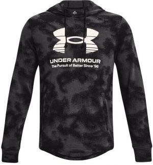 Under Armour UA RIVAL TERRY NOVELTY HD Pánska mikina, čierna, veľkosť