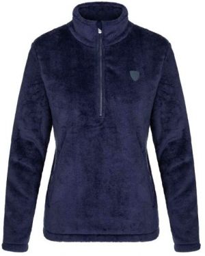 LOAP CHANORA Dámska flísová mikina, tmavo modrá, veľkosť