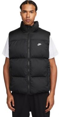 Nike CLUB PUFFER Pánska vesta, čierna, veľkosť