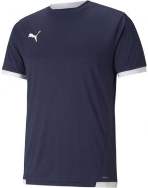 Puma TEAM LIGA JERSEY Pánske futbalové tričko, tmavo modrá, veľkosť