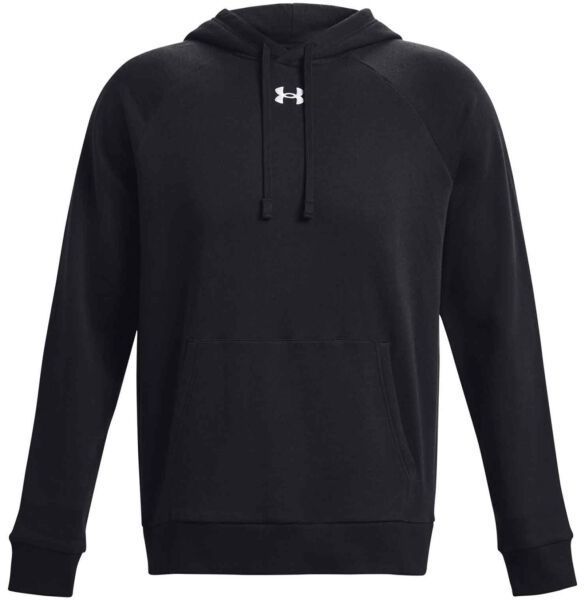 Under Armour RIVAL FLEECE HOODIE Pánska mikina, čierna, veľkosť