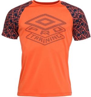 Umbro PRO TRAINING ACTIVE GRAPHIC Pánske športové tričko, oranžová, veľkosť