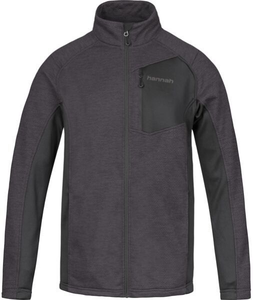 Hannah RON Pánska funkčná mikina, tmavo sivá, veľkosť