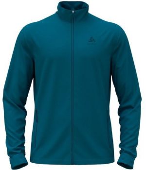 Odlo MID LAYER FULL ZIP BERRA Pánska mikina, modrá, veľkosť