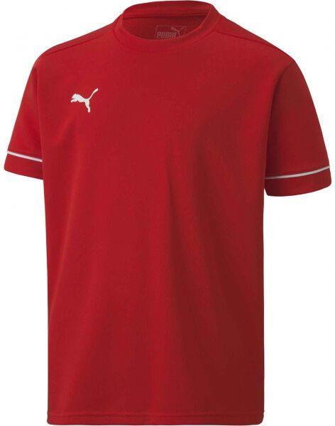 Puma TEAM GOAL TRAINING JERSEY CORE JR Chlapčenské tričko, červená, veľkosť