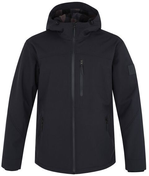 Hannah WANDER Pánska softshellová bunda s membránou, tmavo sivá, veľkosť