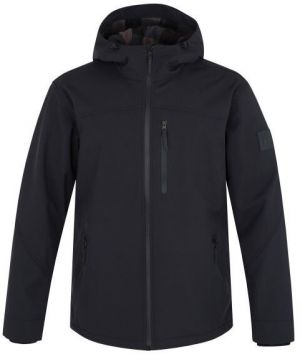 Hannah WANDER Pánska softshellová bunda s membránou, tmavo sivá, veľkosť