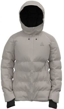 Odlo W SKI COCOON S-THERMIC INSULATED JACKET Dámska lyžiarska bunda, sivá, veľkosť