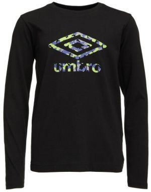 Umbro KASSI Chlapčenské tričko, čierna, veľkosť 164-170