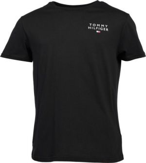 Tommy Hilfiger TH ORIGINAL-CN SS TEE LOGO Pánske tričko, čierna, veľkosť