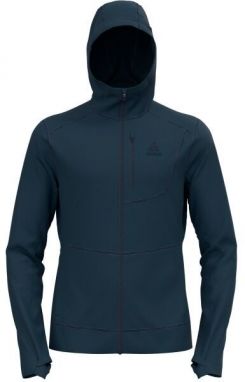 Odlo PERFORMANCE WOOL X-WARM HOODY Pánska mikina, tmavo sivá, veľkosť
