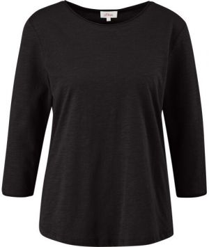 s.Oliver RL JERSEY TOP NOOS Tričko, čierna, veľkosť