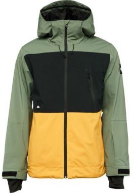 Quiksilver SYCAMORE JK Pánska lyžiarska bunda, mix, veľkosť