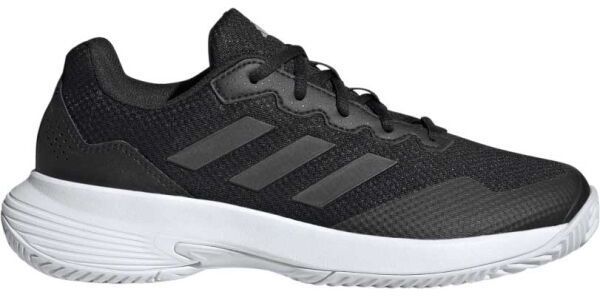 adidas GAMECOURT 2 W Dámska tenisová obuv, čierna, veľkosť 41 1/3