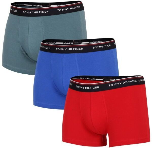 Tommy Hilfiger TRUNK 3 PACK PREMIUM ESSENTIALS Pánske boxerky, červená, veľkosť