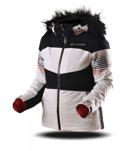 TRIMM VALONA Dámska lyžiarska bunda, bílá, veľkosť