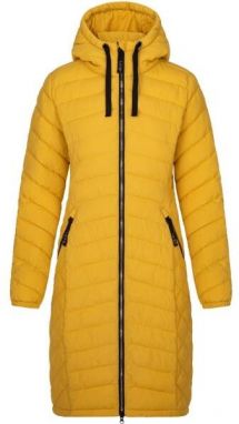 LOAP JERUNA Dámsky kabát, žltá, veľkosť