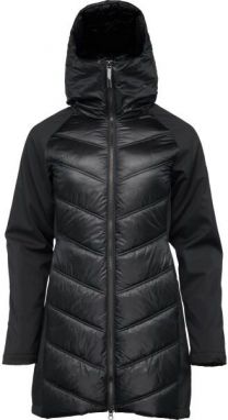 Northfinder MARGIE Dámska hybridná zateplená bunda, čierna, veľkosť