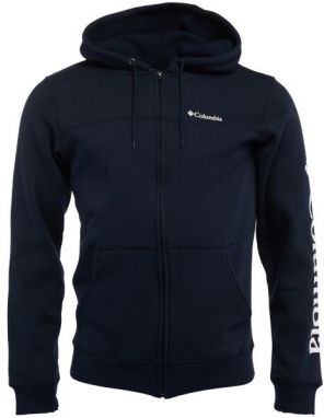 Columbia M LOGO FLEECE FZ Pánska mikina, tmavo modrá, veľkosť