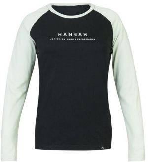 Hannah PRIM Dámske tričko s dlhým rukávom, čierna, veľkosť