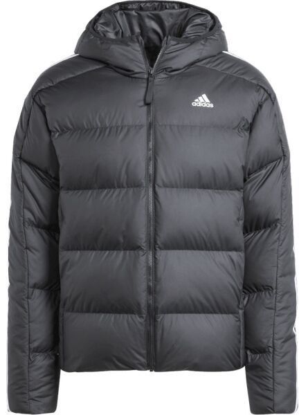 adidas ESS 3S MID D J Pánska páperová bunda, čierna, veľkosť