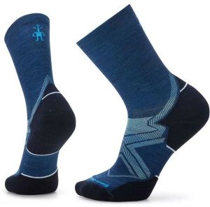 Smartwool RUN COLD WEATHER TARGETED CUSHION CREW Pánske športové ponožky, modrá, veľkosť