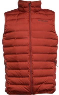 Columbia LAKE 22 DOWN VEST Pánska vesta, oranžová, veľkosť