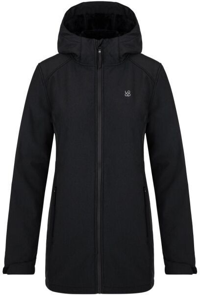 LOAP LUPUNA Dámsky softshellový kabát, tmavo sivá, veľkosť