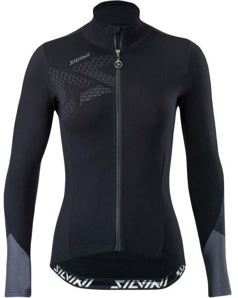 SILVINI CALVANA W Dámsky zateplený cestný dres, čierna, veľkosť