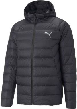 Puma PACKLITE HOODED DOWN JACKET Pánska bunda, čierna, veľkosť