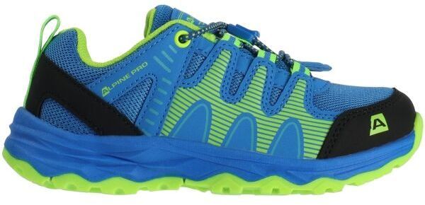 ALPINE PRO SABO Detská outdoorová obuv, modrá, veľkosť
