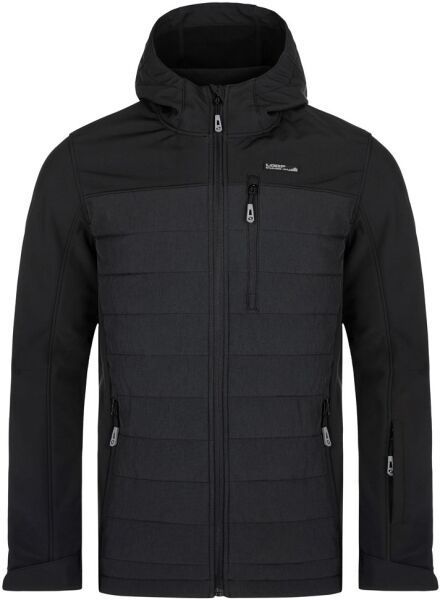 LOAP LUHRANDINO Pánska lyžiarska bunda, čierna, veľkosť